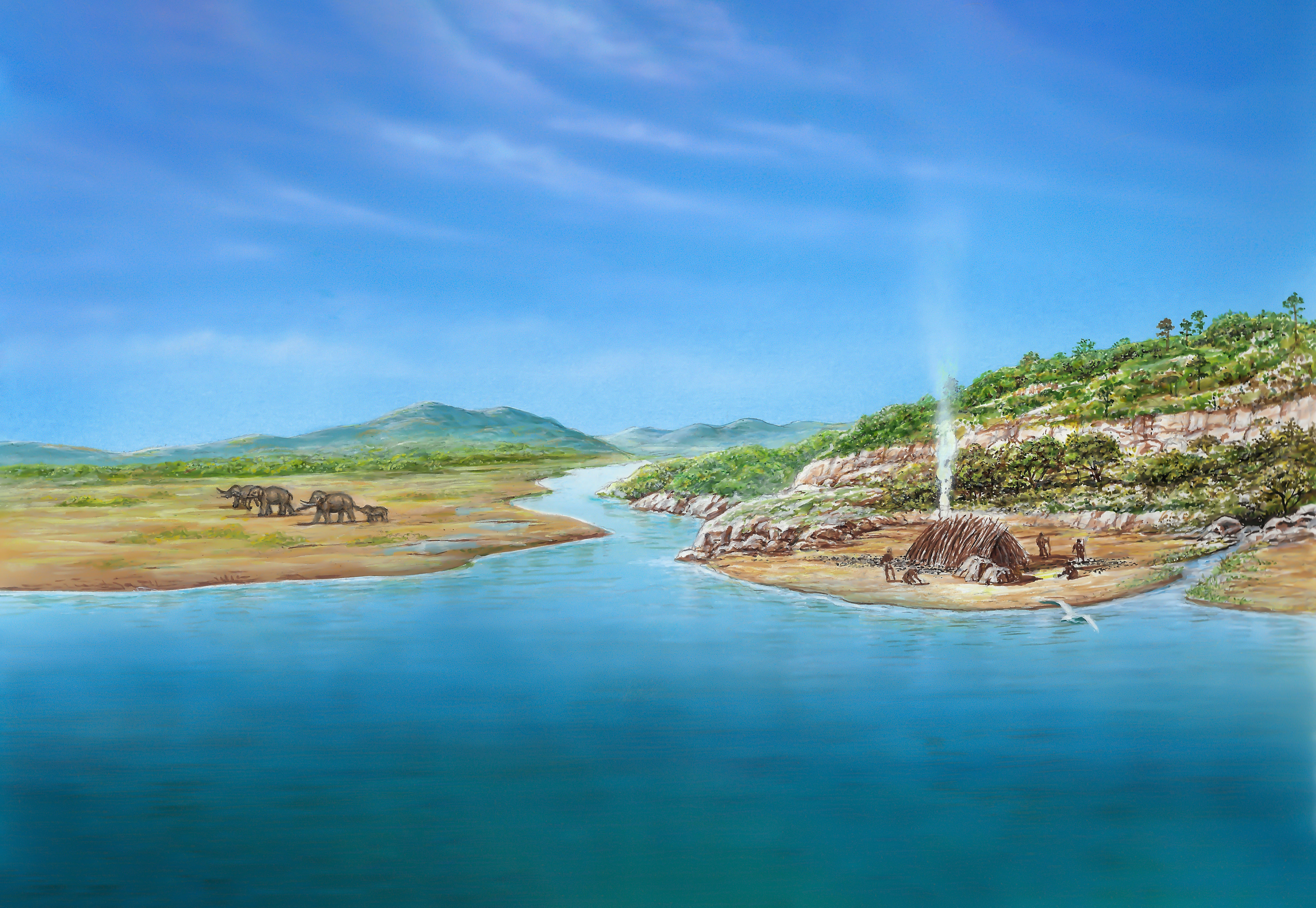 EXPOSITION - DES PRÉHISTORIQUES À LA PLAGE ! 