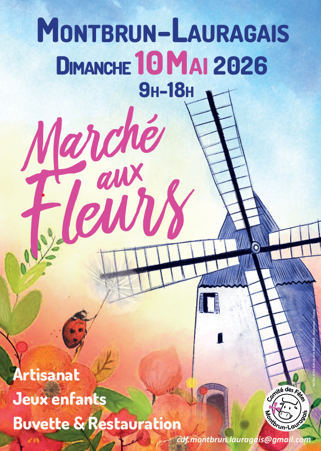 MARCHE AUX FLEURS — visuel événement