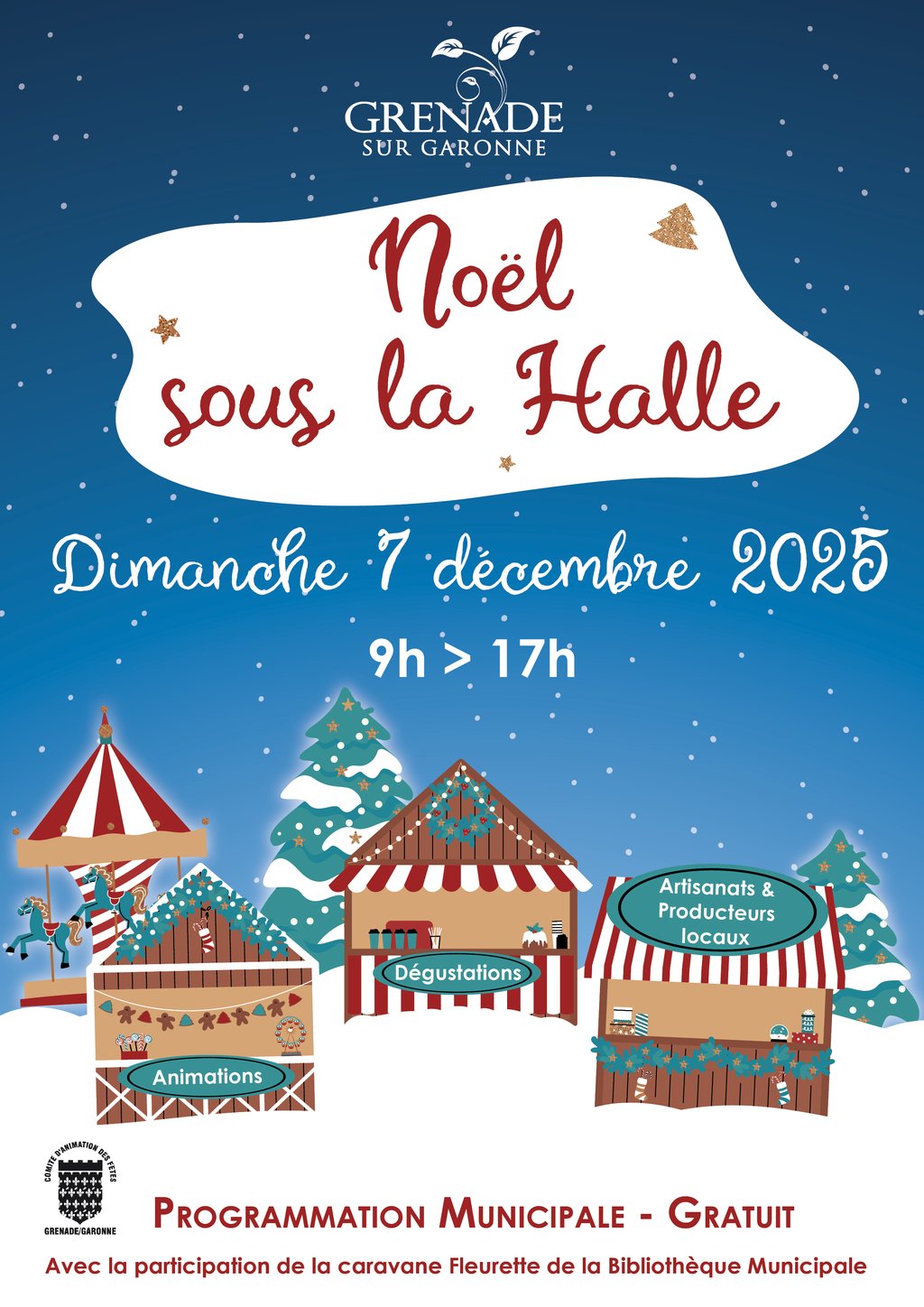 NOËL SOUS LA HALLE