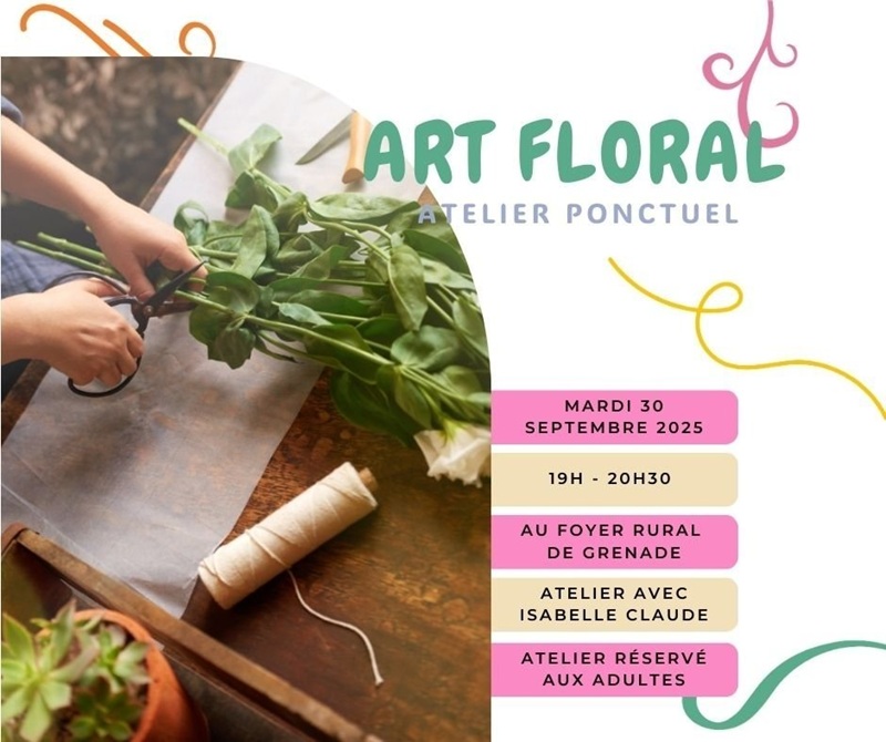 STAGE D'ART FLORAL