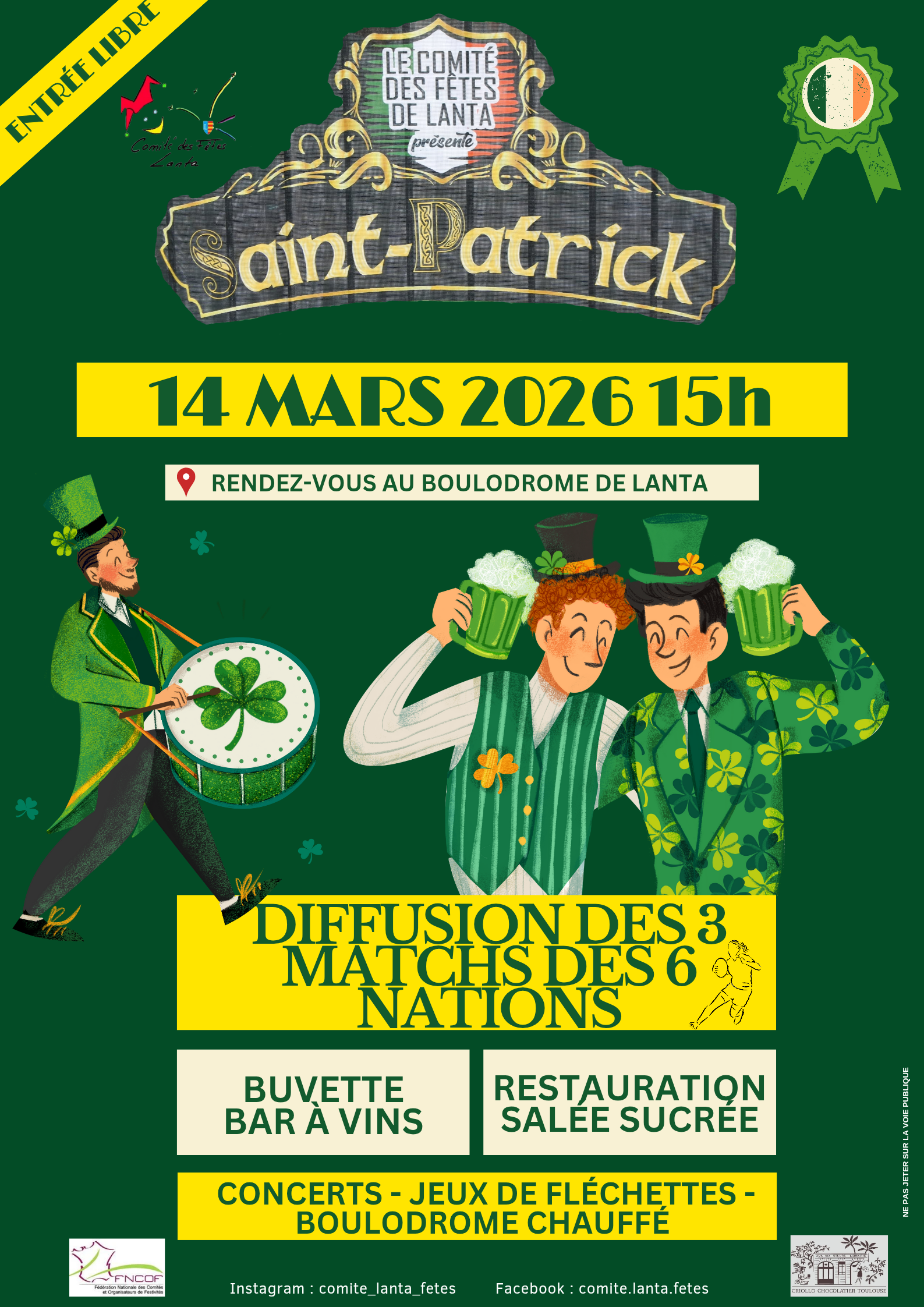 SAINT PATRICK À LANTA