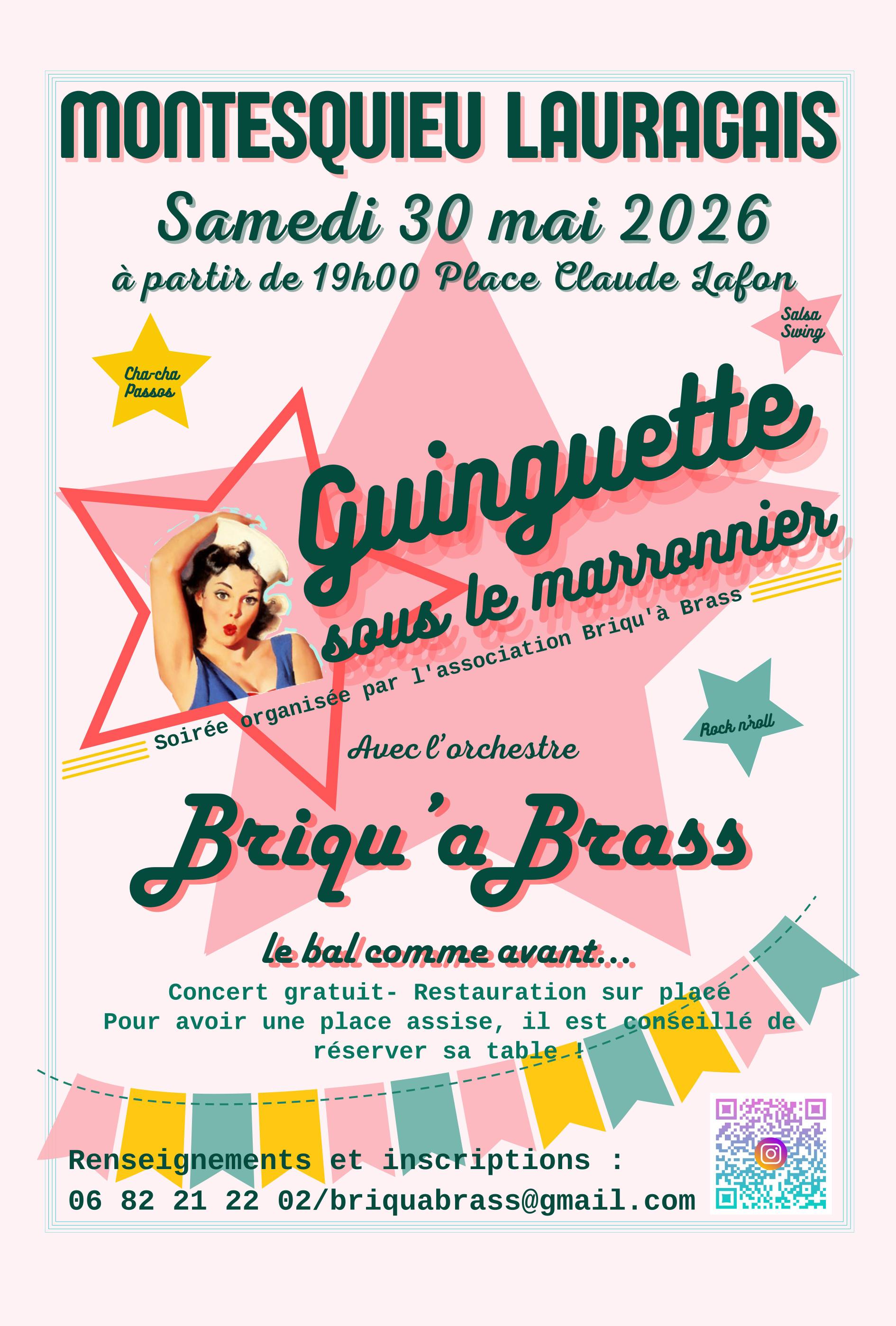 GUINGUETTE SOUS LE MARRONNIER — visuel événement