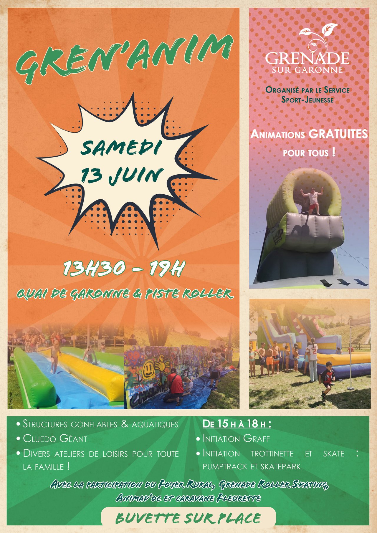 GREN'ANIM — visuel événement