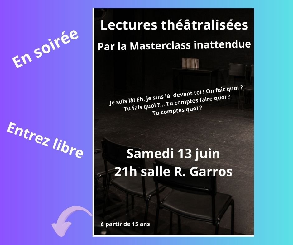RENCONTRES THÉÂTRALES ET SENSIBLES