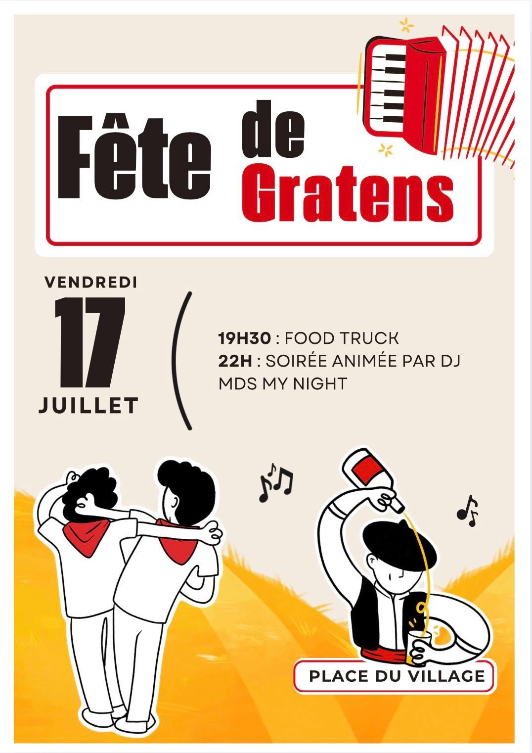 GRATENS EN FÊTE