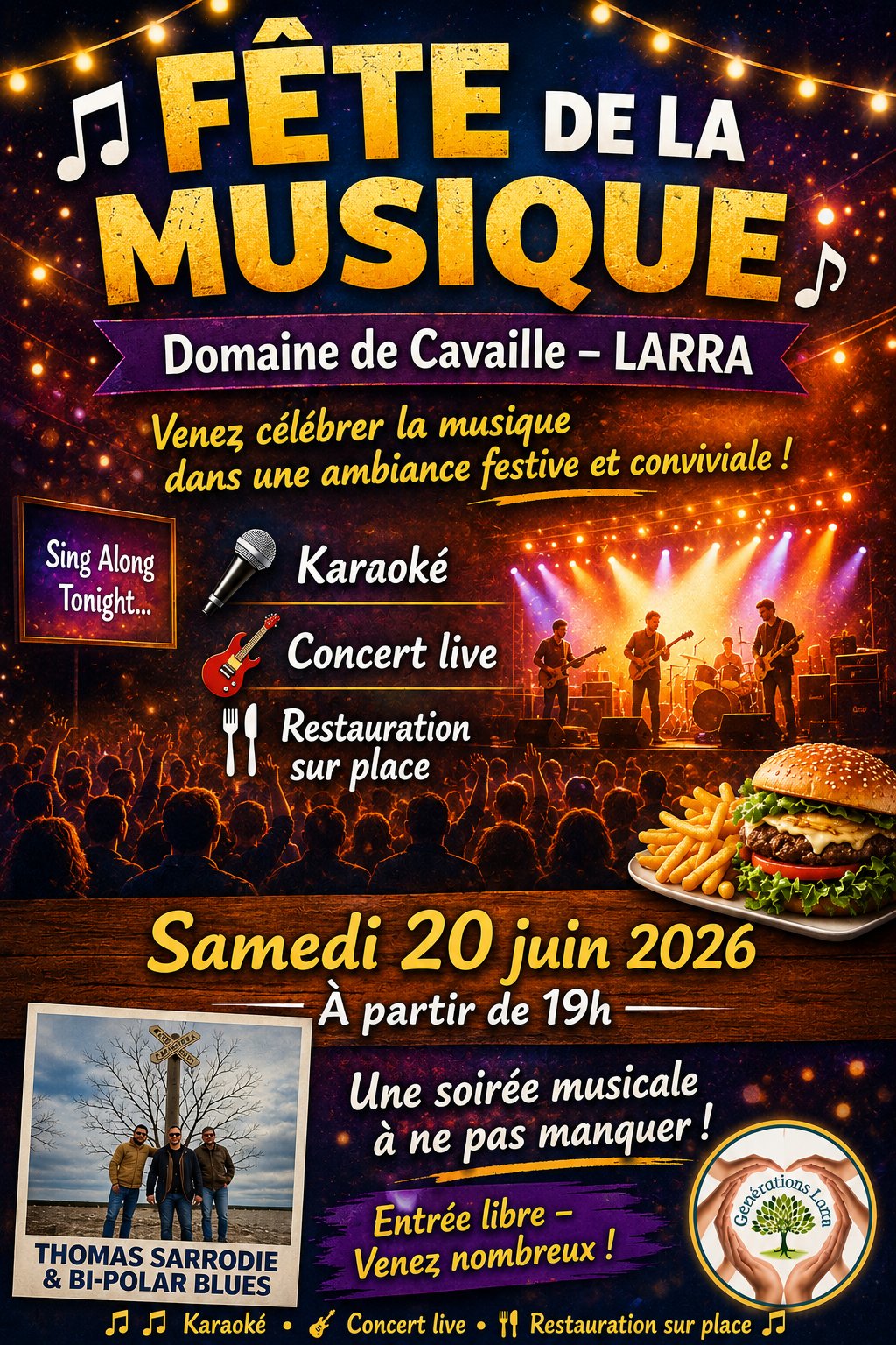 FÊTE DE LA MUSIQUE, Larra - photo 2