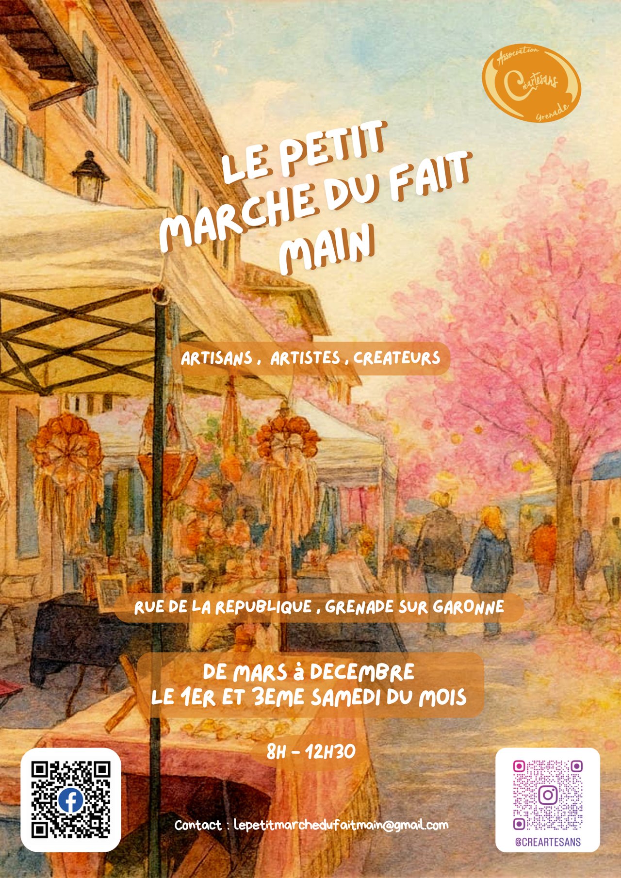 LE PETIT MARCHÉ DU FAIT MAIN FÊTE L'ÉTÉ