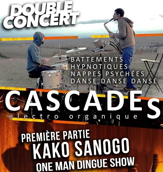 DOUBLE CONCERT KAKO ET CASCADES, Le Burgaud