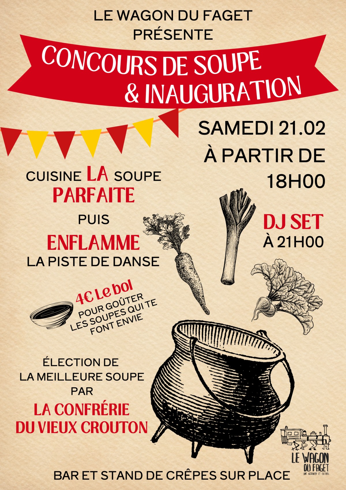 CONCOURS DE SOUPE ET INAUGURATION