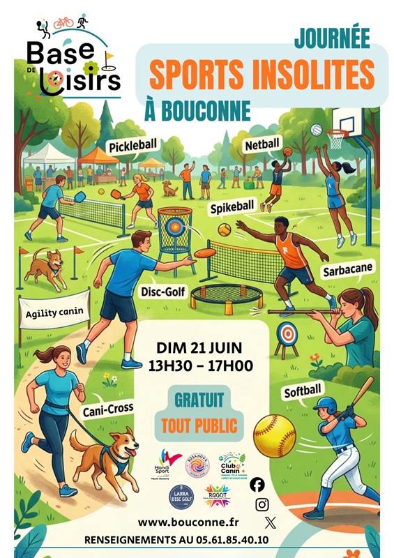 JOURNEE SPORTS INSOLITES A BOUCONNE, Montaigut-sur-Save - photo 3
