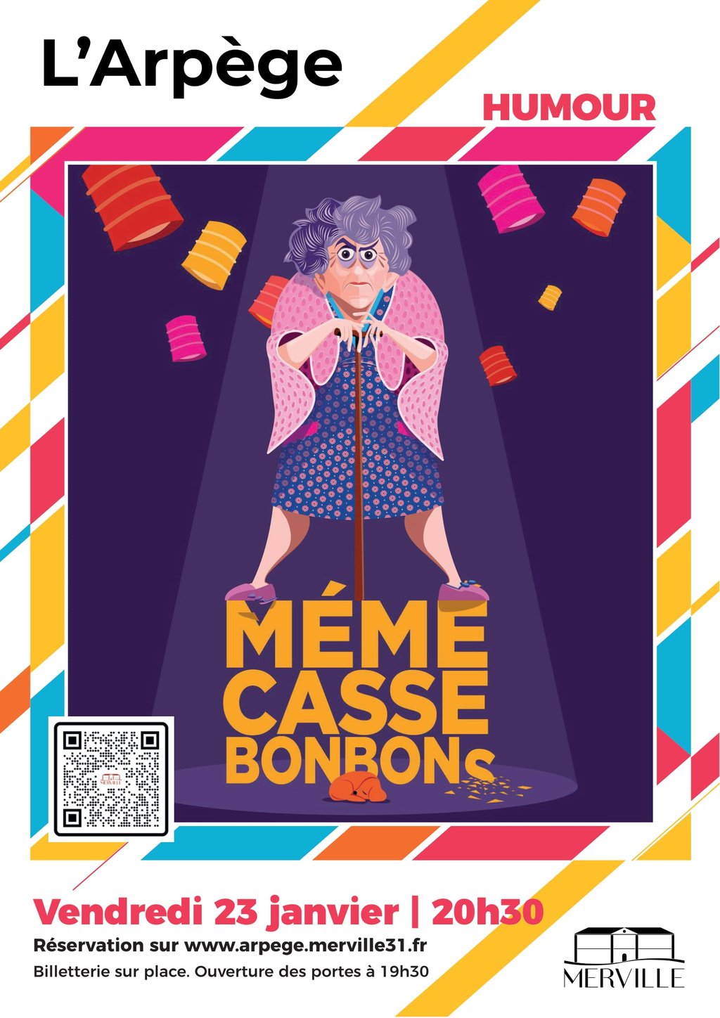 SOIRÉE THÉÂTRE : MÉMÉ CASSE-BONBONS, Merville - photo 2