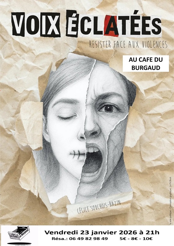 SPECTACLE "VOIX ÉCLATÉES", Le Burgaud