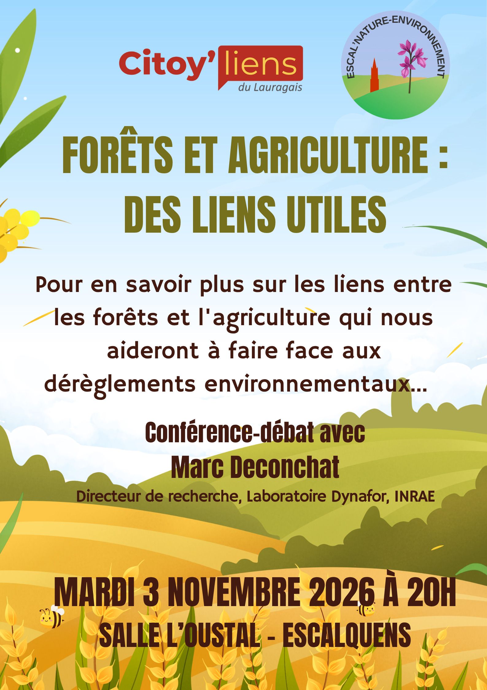 FORÊTS ET AGRICULTURE : DES LIENS UTILES