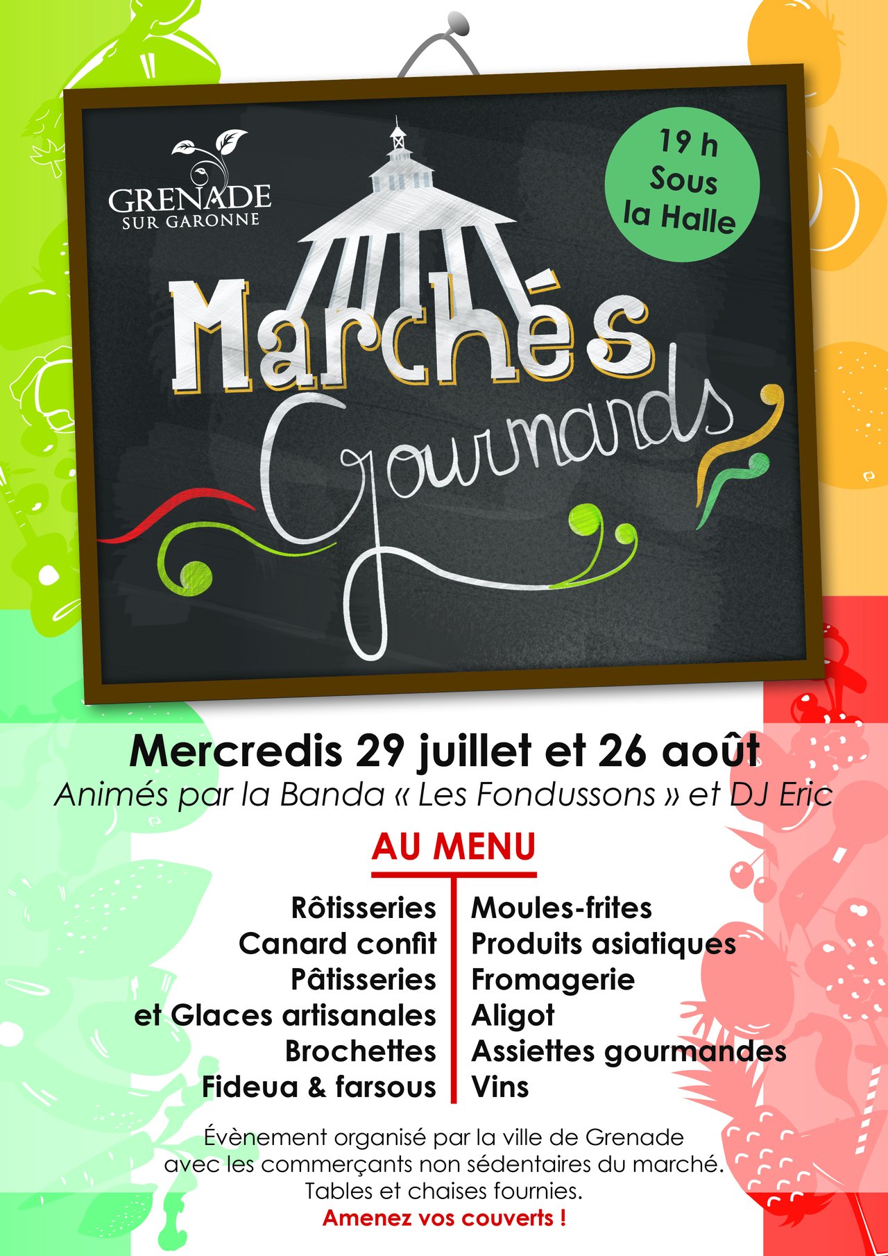 MARCHÉ GOURMAND, Grenade