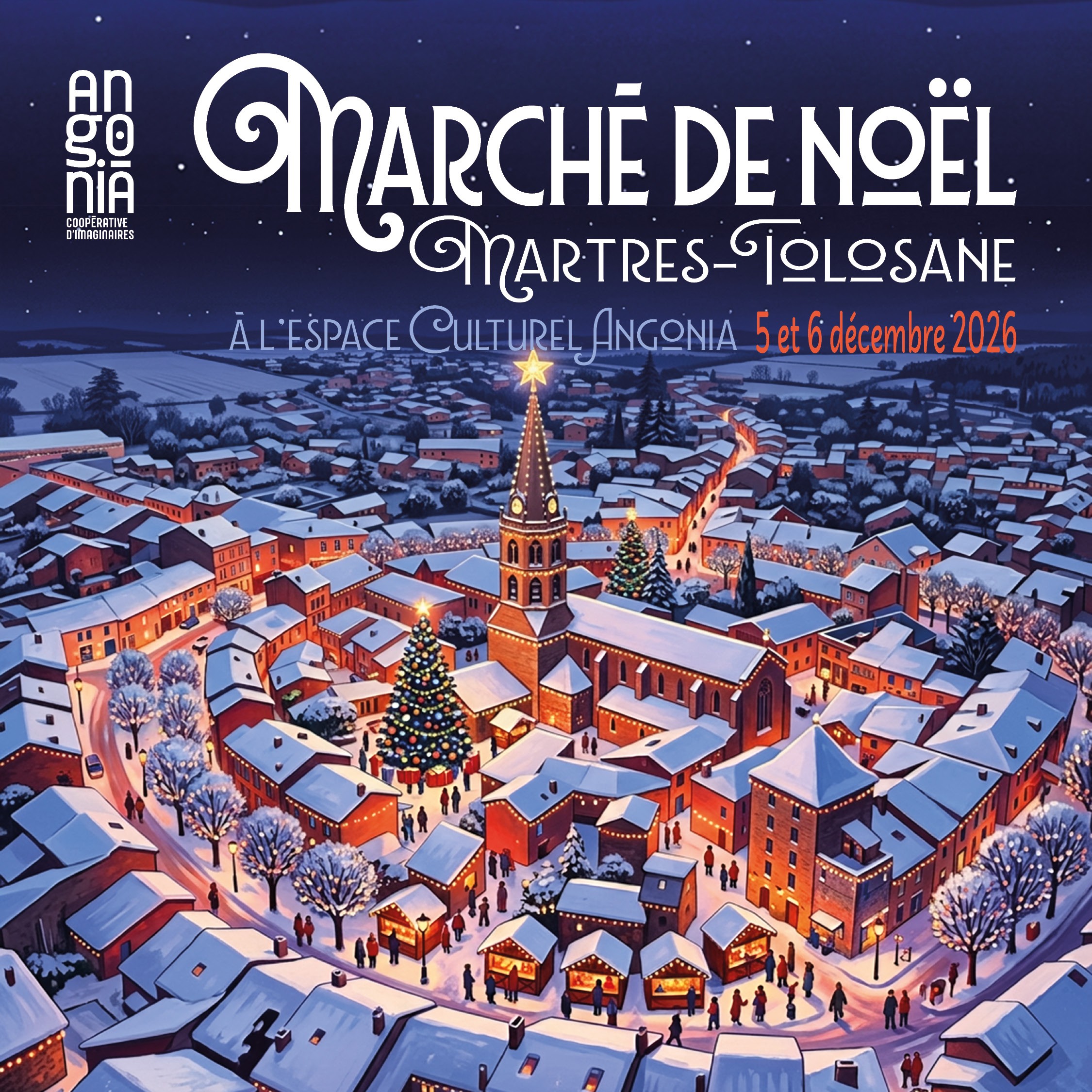 Affiche de MARCHÉ DE NOËL