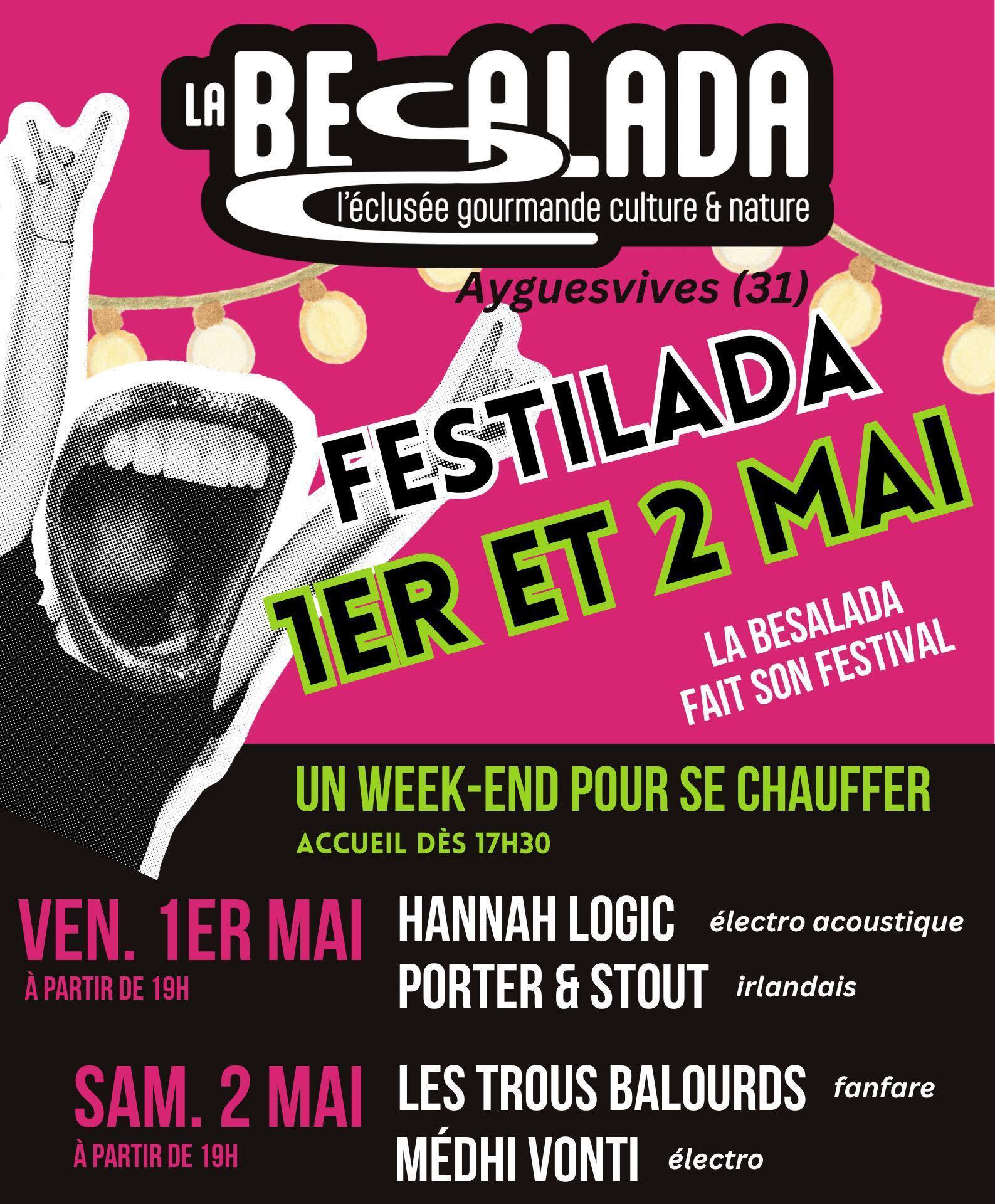 FESTILADA CONCERTS À LA GUINGUETTE BESALADA — visuel événement