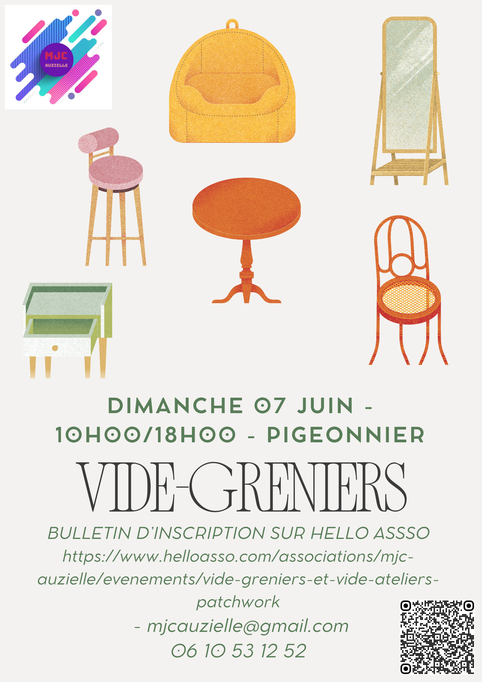 VIDE GRENIERS — visuel événement