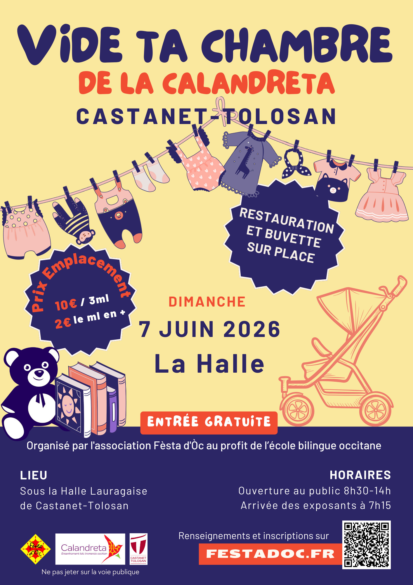 VIDE TA CHAMBRE — visuel événement