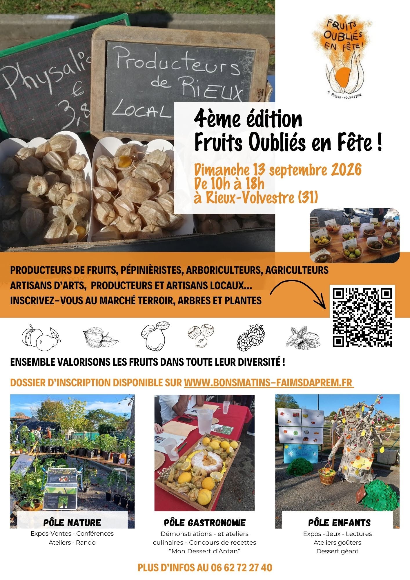 4ÈME ÉDITION DES FRUITS OUBLIÉS EN FÊTE