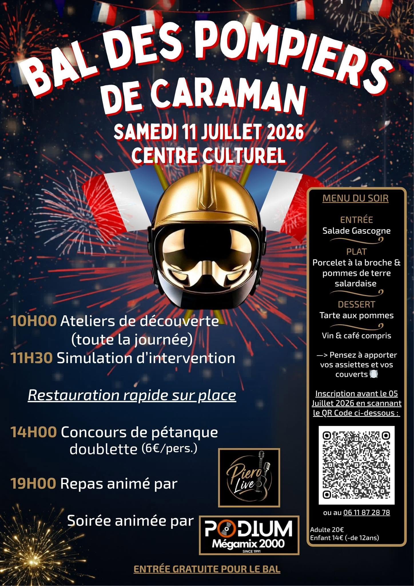 BAL DES POMPIERS DE CARAMAN