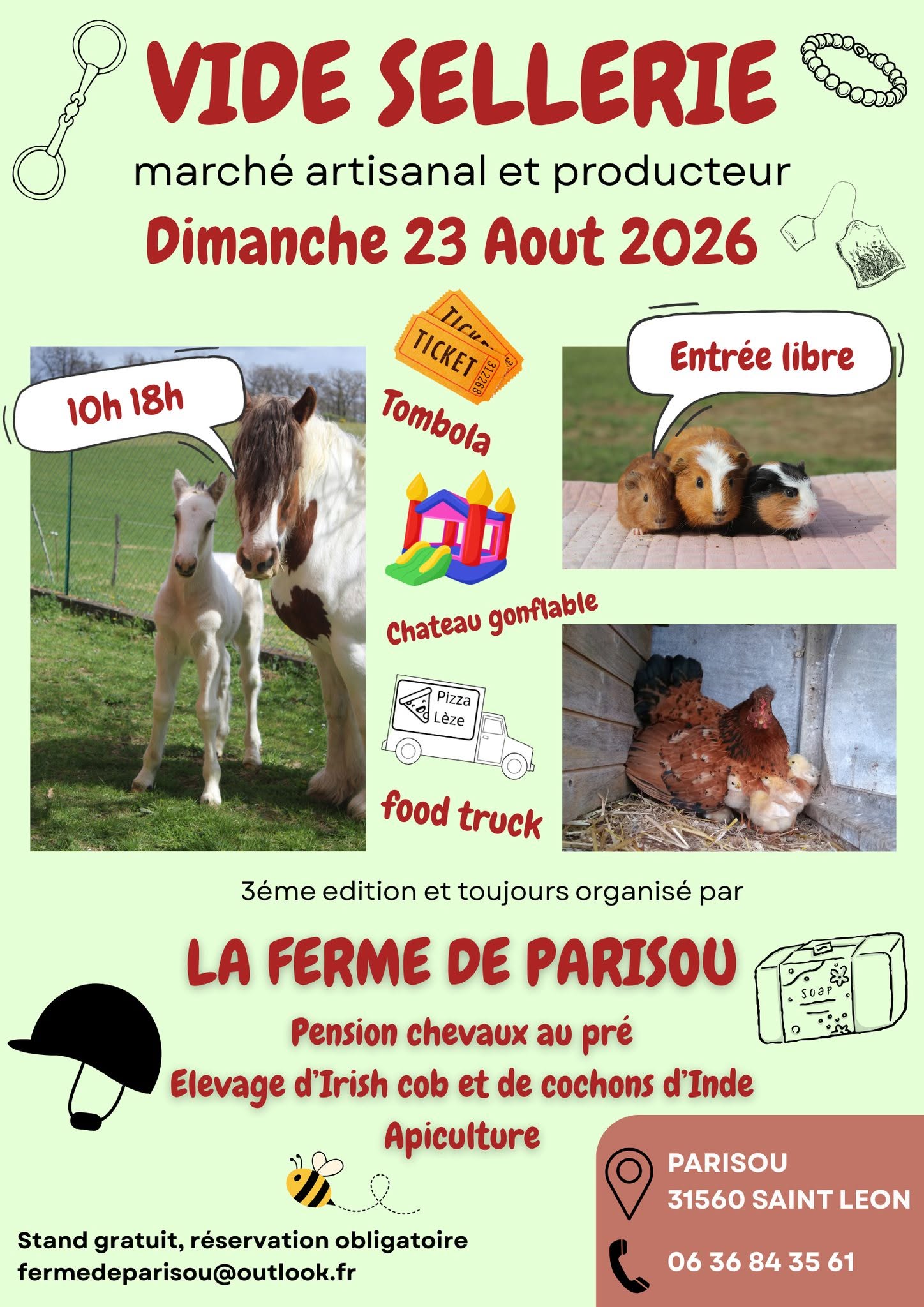 VIDE SELLERIE À LA FERME DE PARISOU