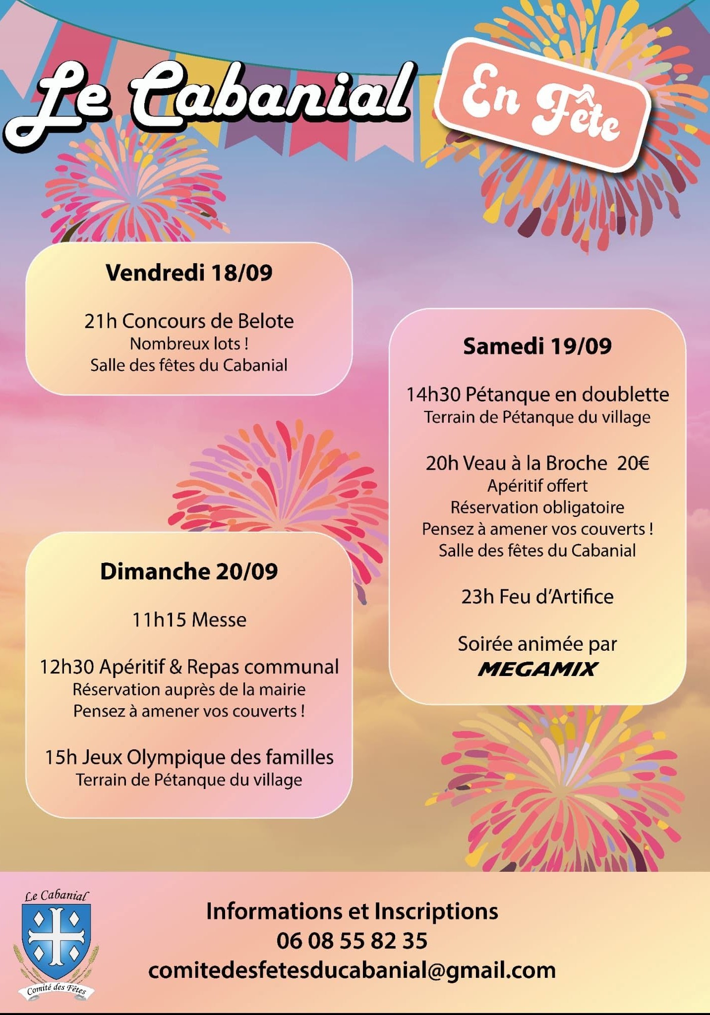 LE CABANIAL EN FÊTE !