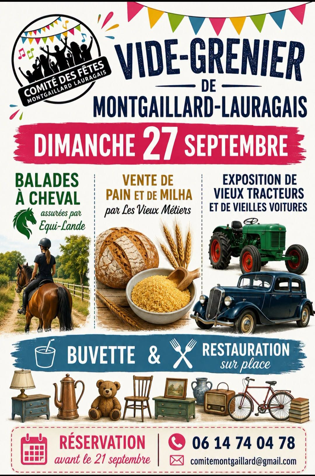 VIDE GRENIER MONTGAILLARD-LAURAGAIS