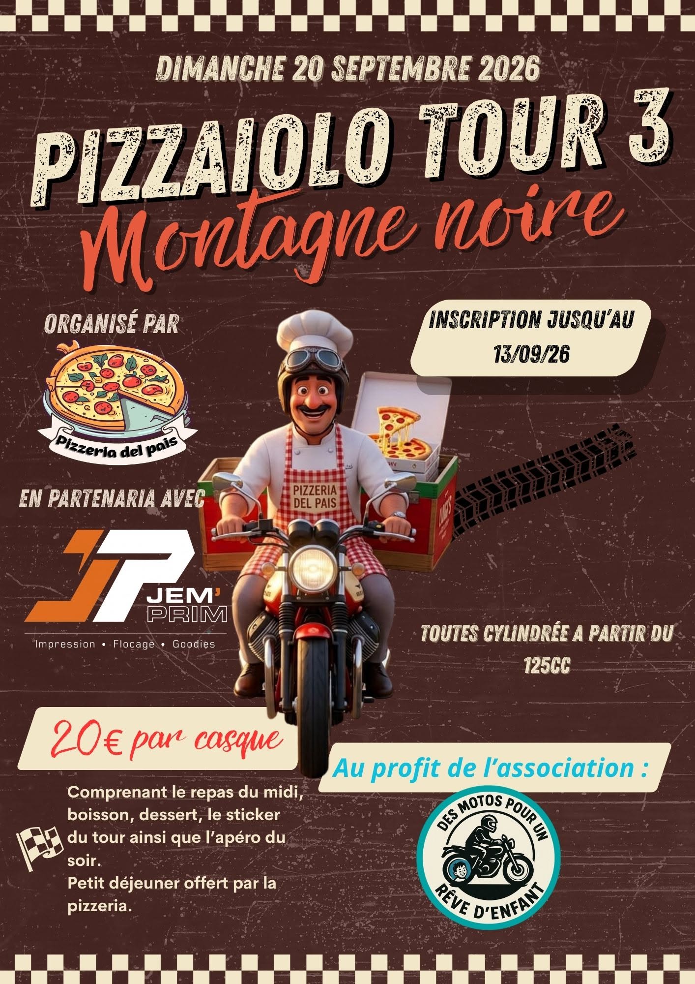 PIZZAIOLO TOUR 3 - MONTAGNE NOIRE