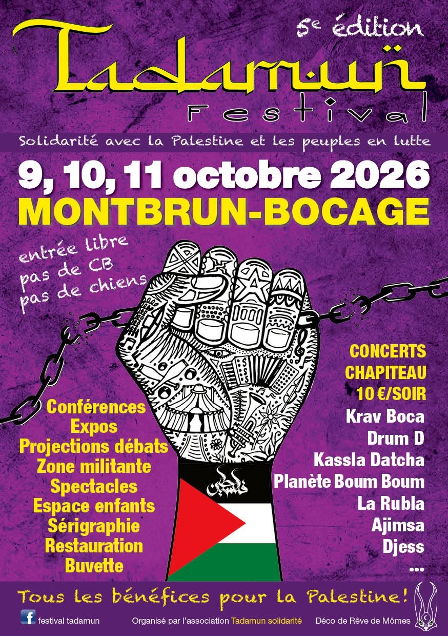 FESTIVAL TADAMUN — visuel événement
