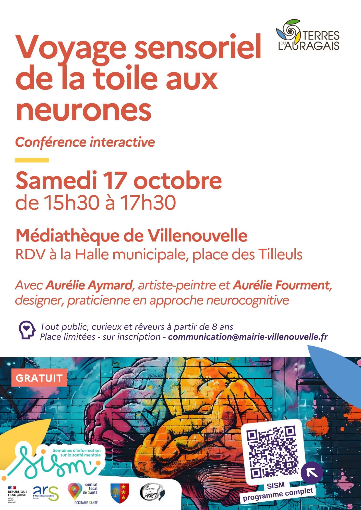 VOYAGE SENSORIEL DE LA TOILE AUX NEURONES