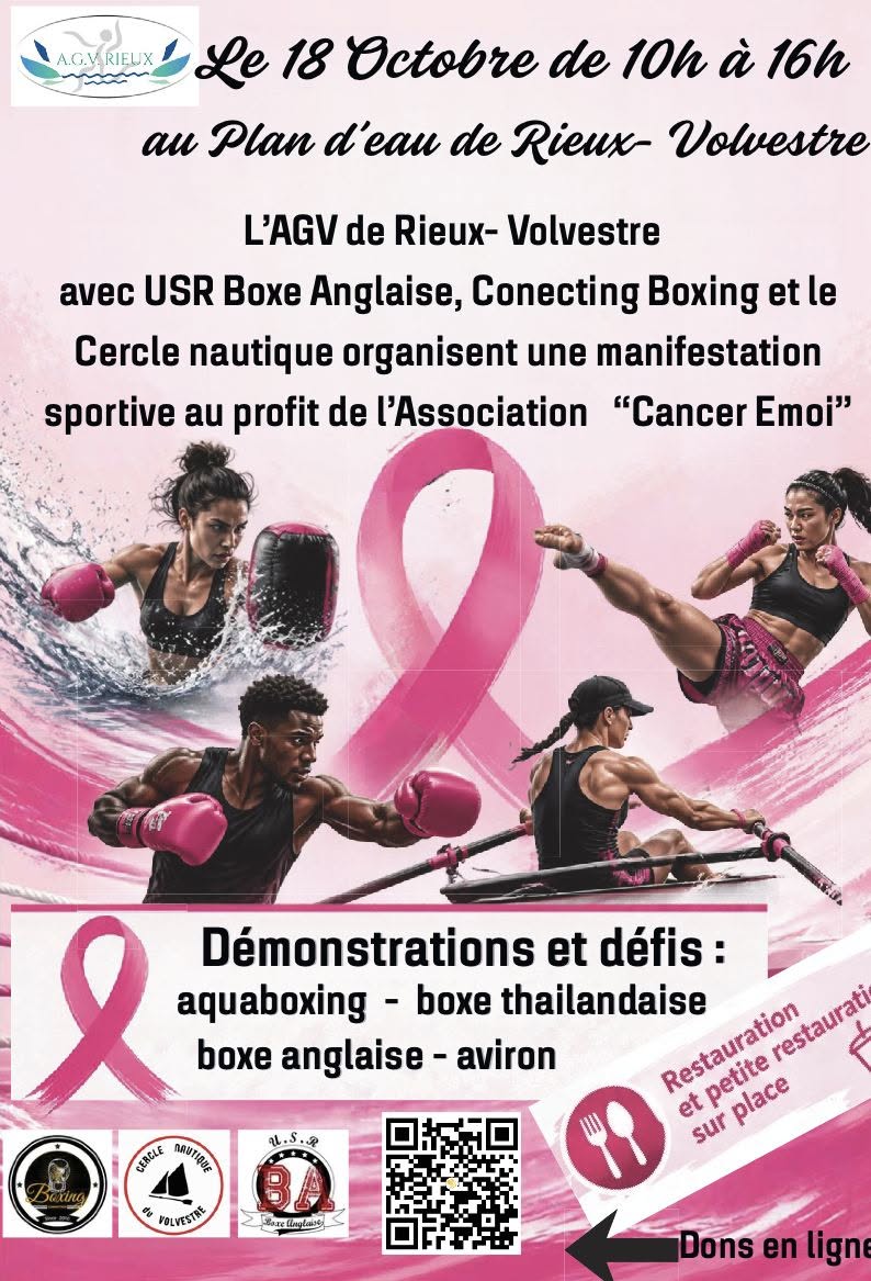 DÉMONSTRATIONS ET DÉFIS POUR OCTOBRE ROSE
