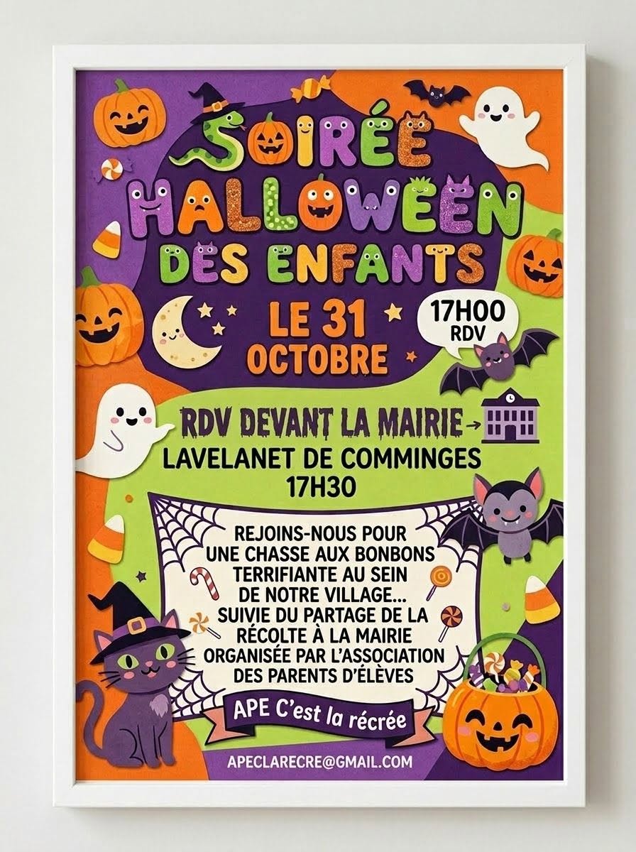 SOIRÉE HALLOWEEN DES ENFANTS