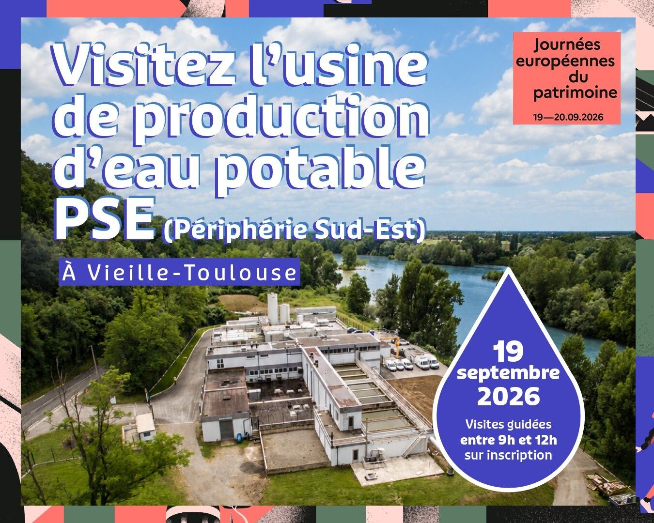 PORTES OUVERTES À L'USINE DE PRODUCTION D'EAU POTABLE PÉRIPHÉRIE SUD-EST (PSE)
