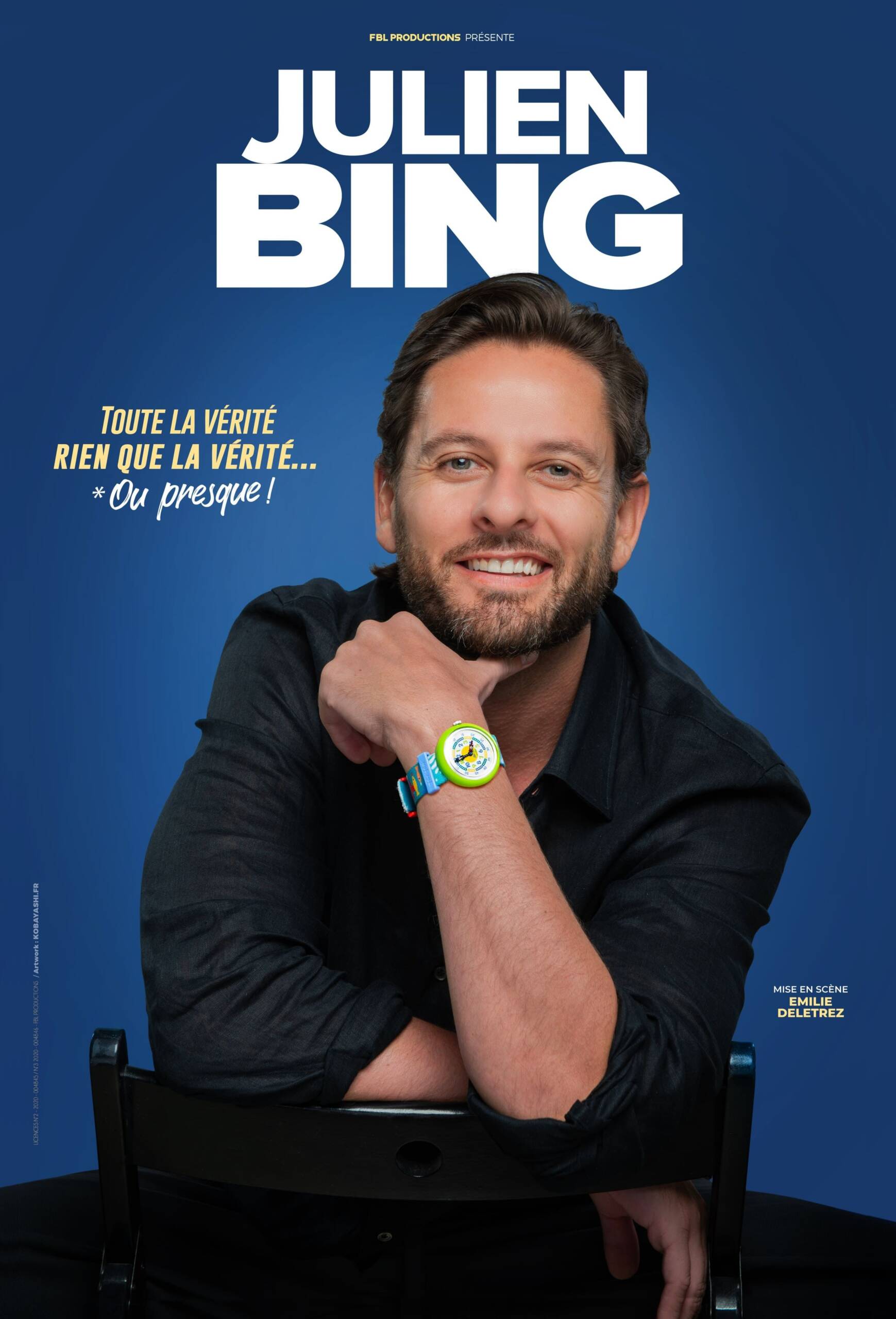 JULIEN BING EN SPECTACLE