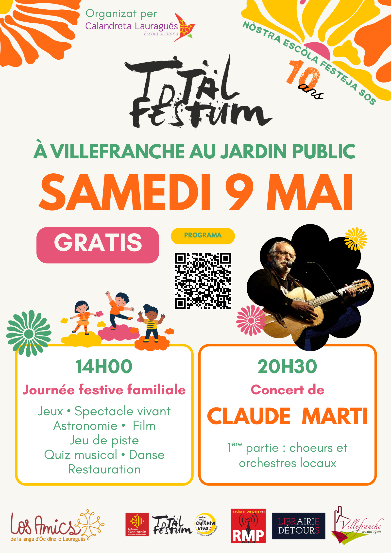 TOTAL FESTUM À VILLEFRANCHE DE LAURAGAIS — visuel événement
