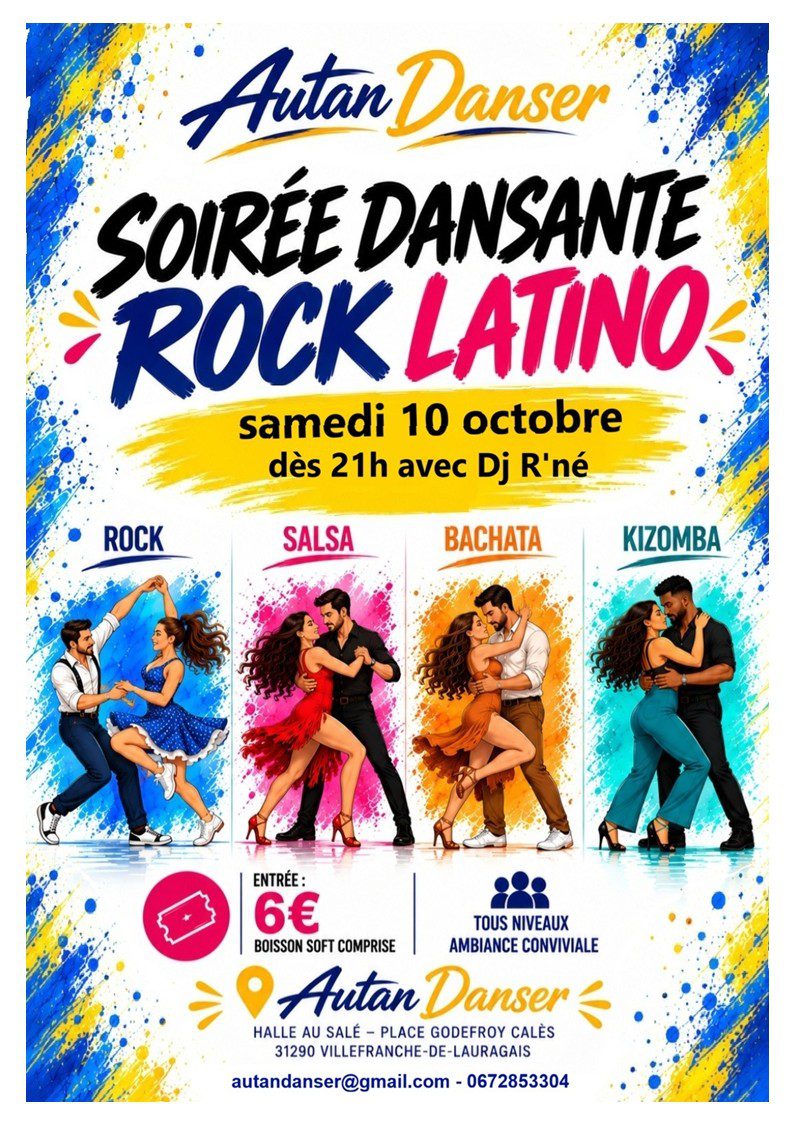 SOIRÉE DANSANTE ROCK LATINO