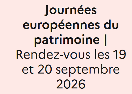 JOURNÉES EUROPÉENNES DU PATRIMOINE : LE PATRIM ...