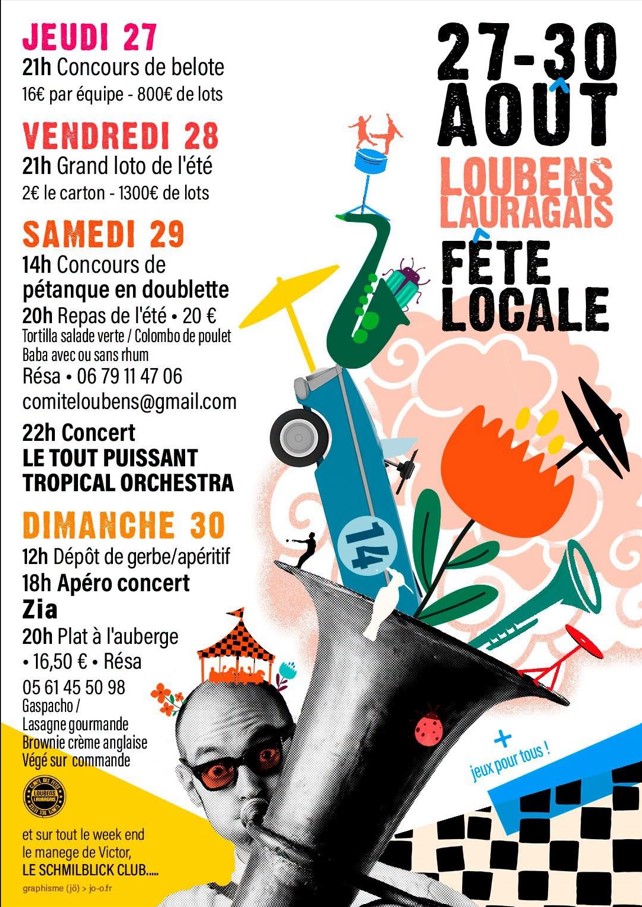 FÊTE LOCALE À LOUBENS LAURAGAIS