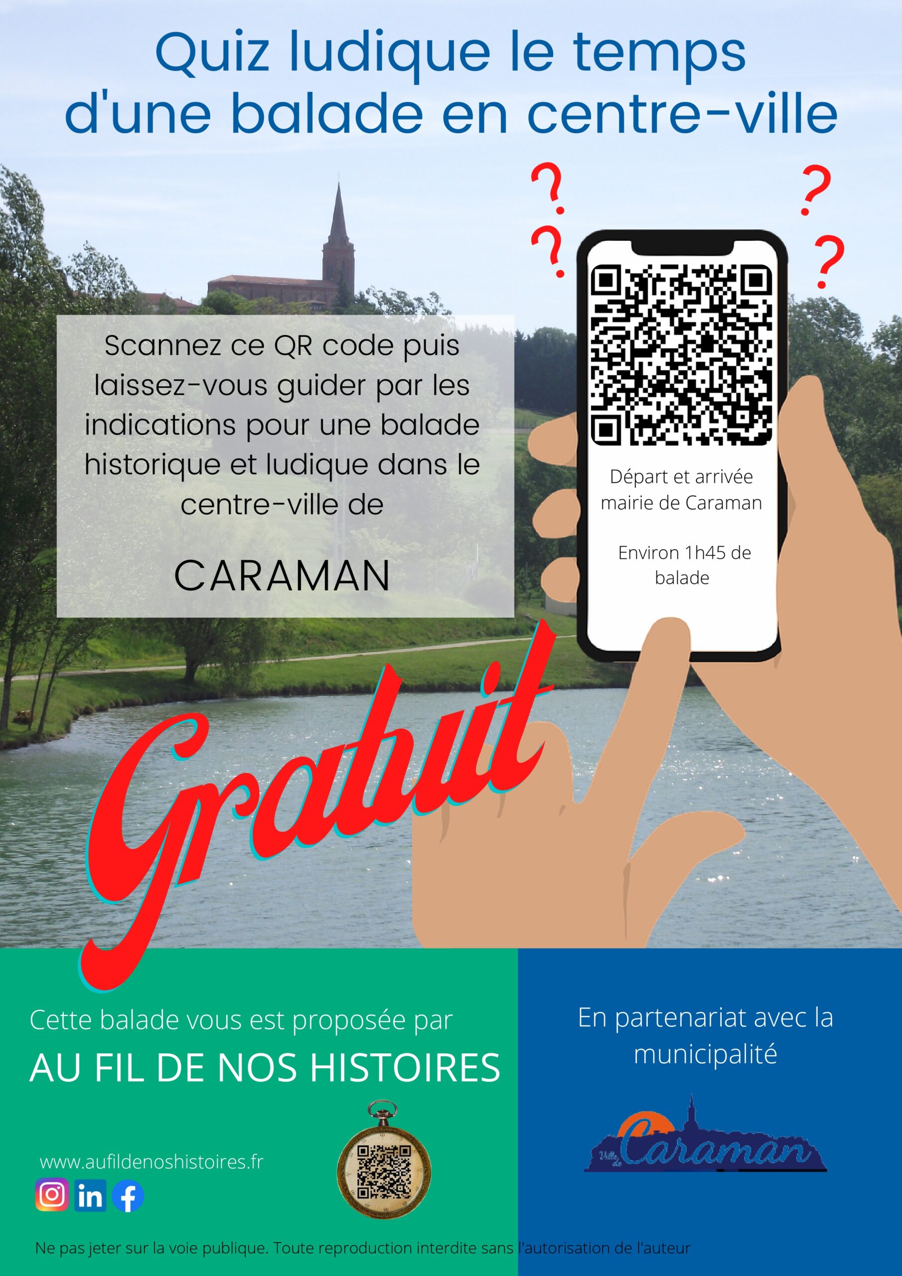 BALADE QUIZ LUDIQUE A CARAMAN