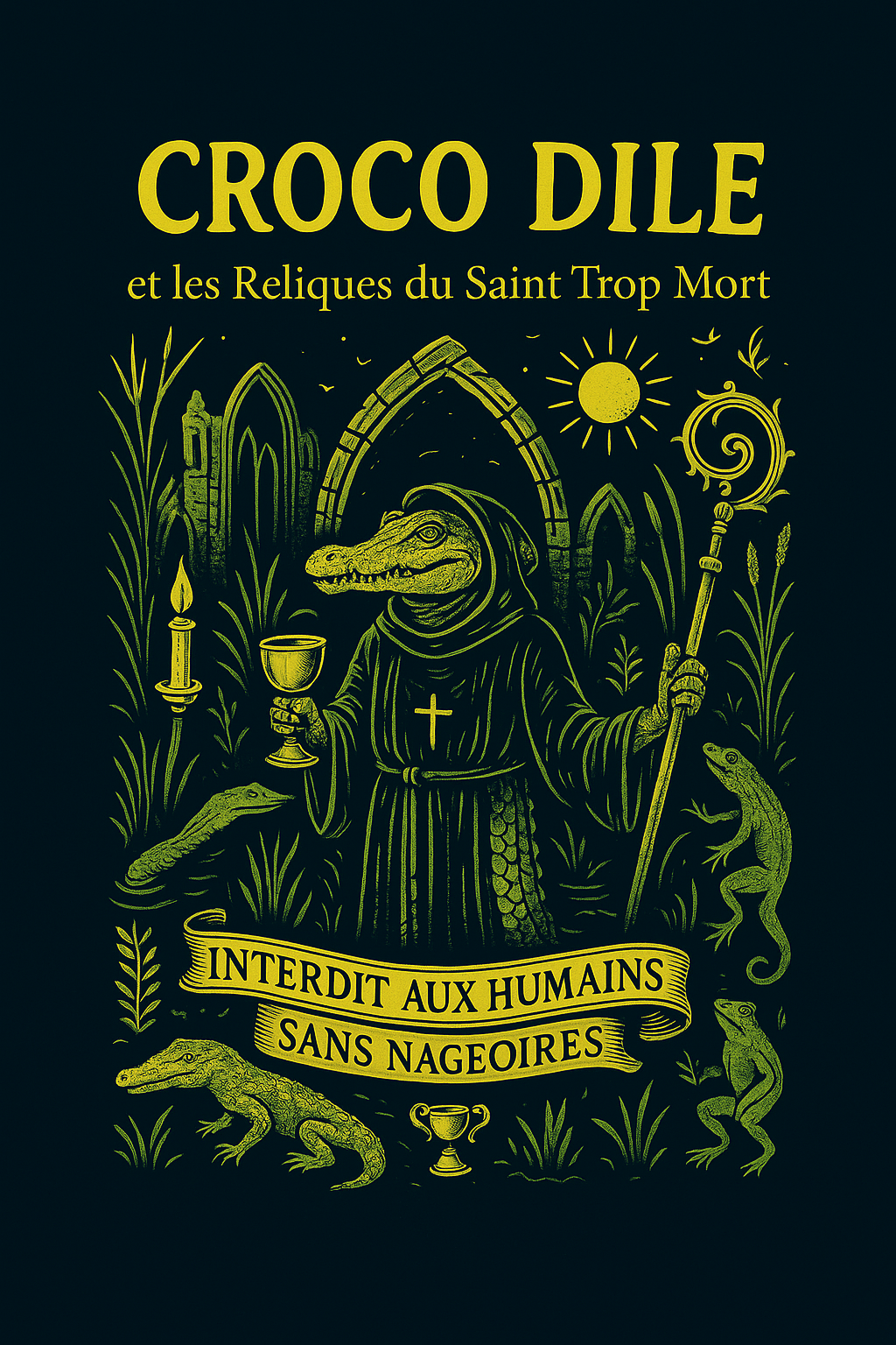 JEU "CROCO DILE ET LES RELIQUES DU SAINT TROP MORT"