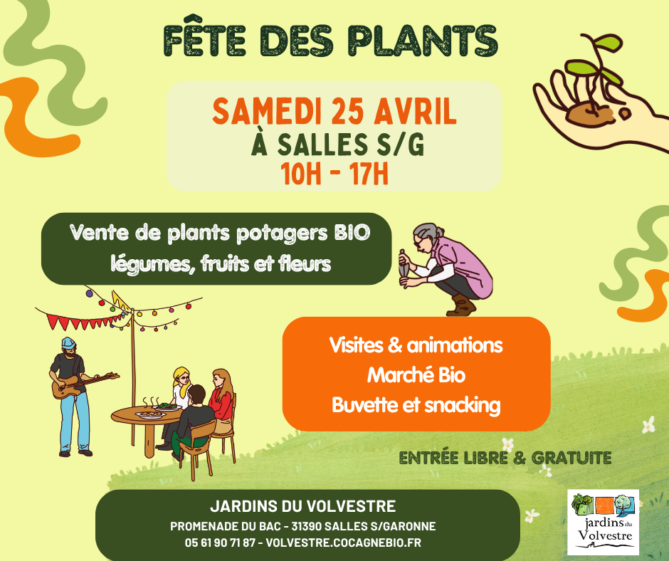 FÊTE DES PLANTS — visuel événement