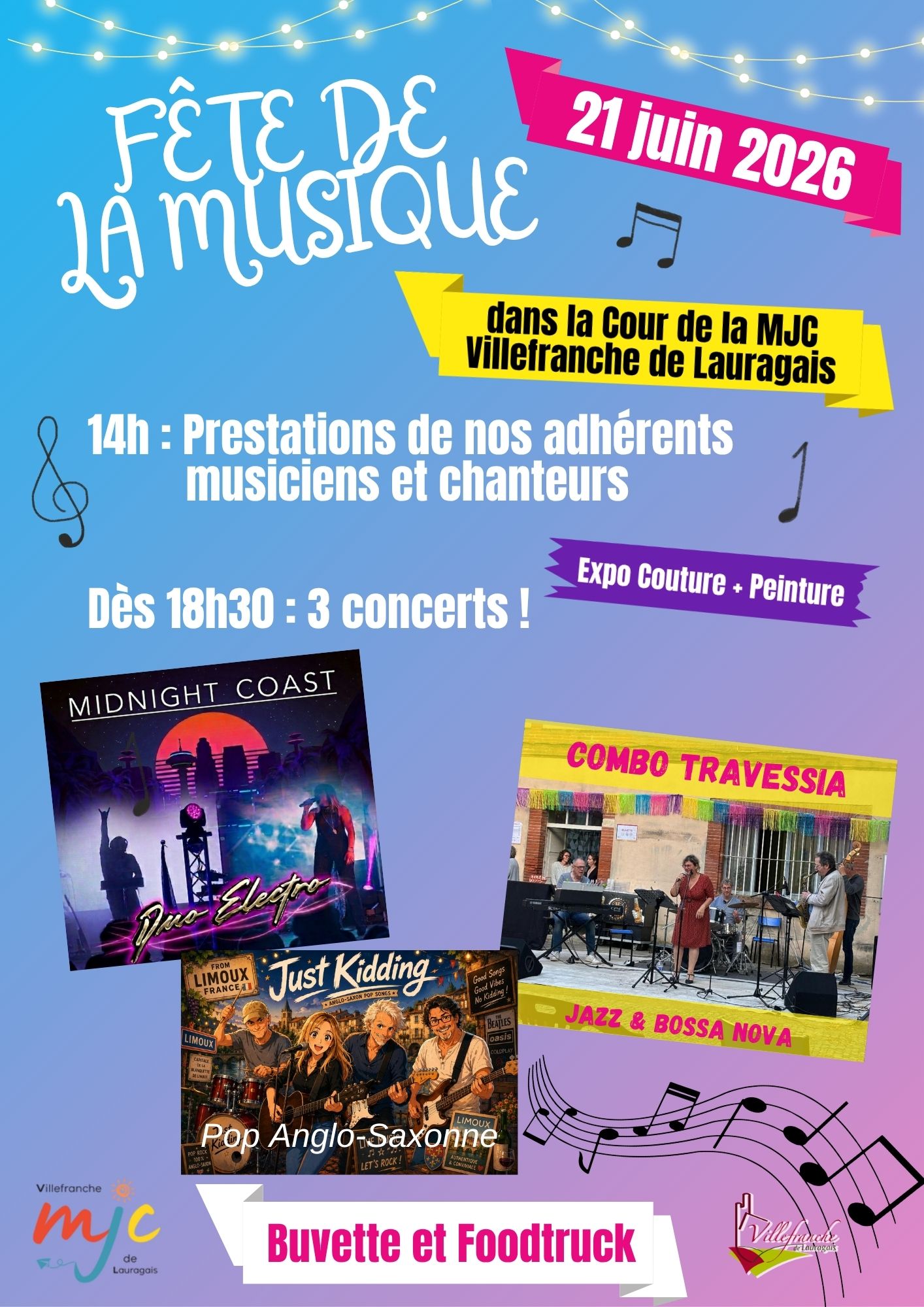 LA MJC FÊTE LA MUSIQUE !