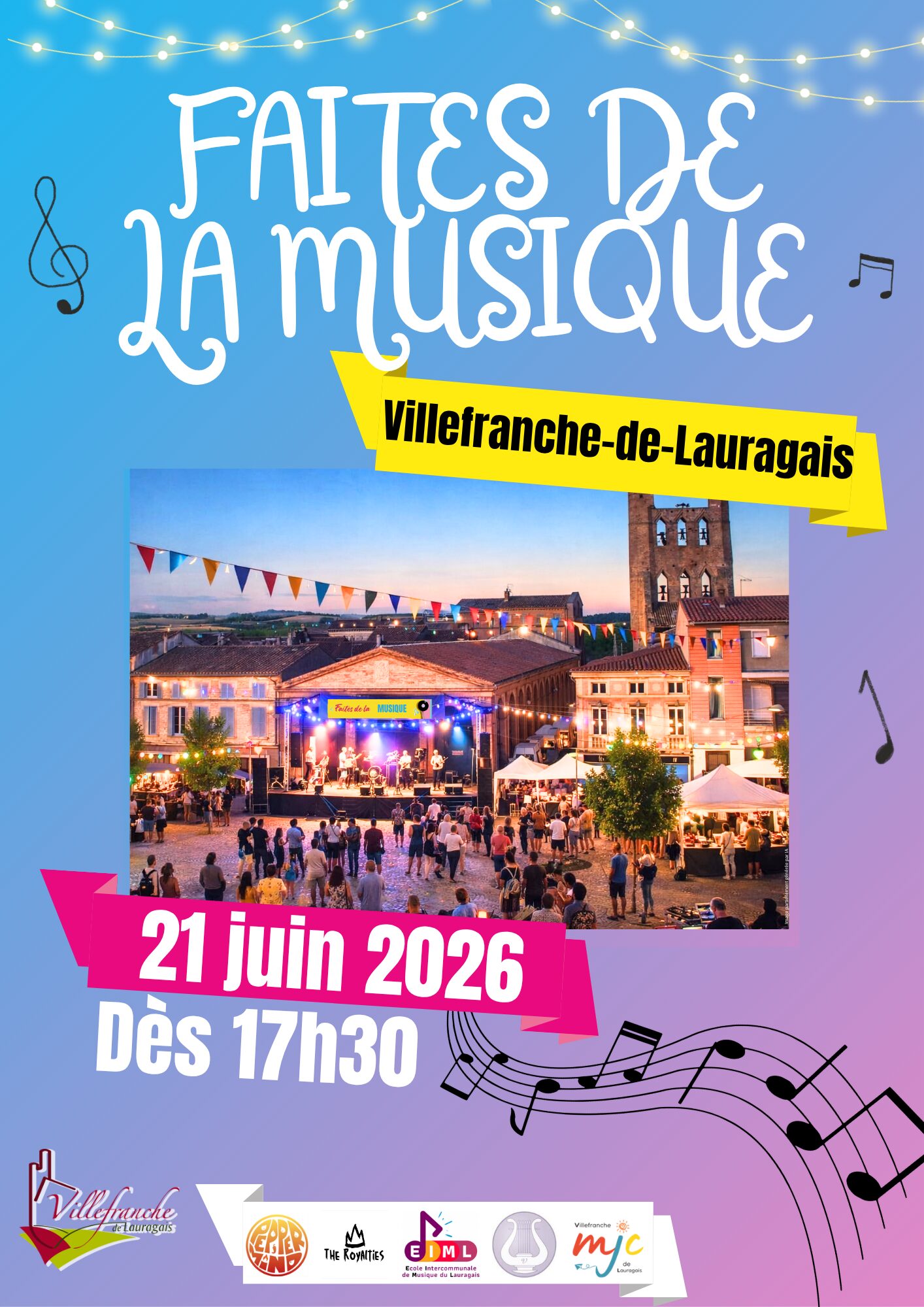 FAITES DE LA MUSIQUE À VILLEFRANCHE-DE-LAURAGAIS