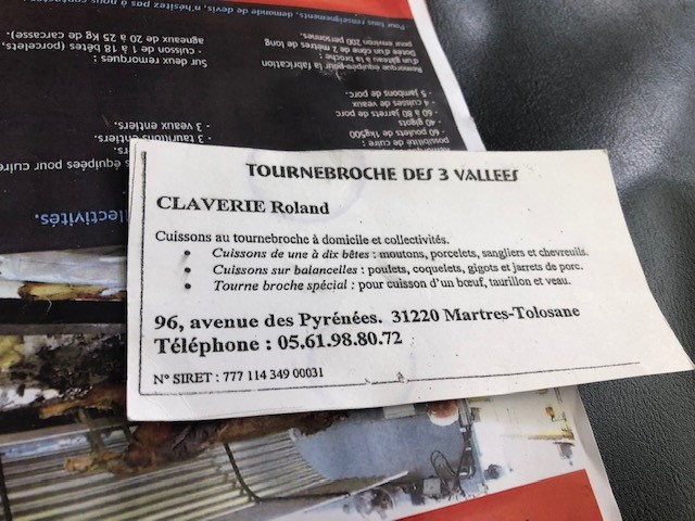 TOURNEBROCHE DES 3 VALLEES  France Occitanie Haute-Garonne Martres-Tolosane 31220