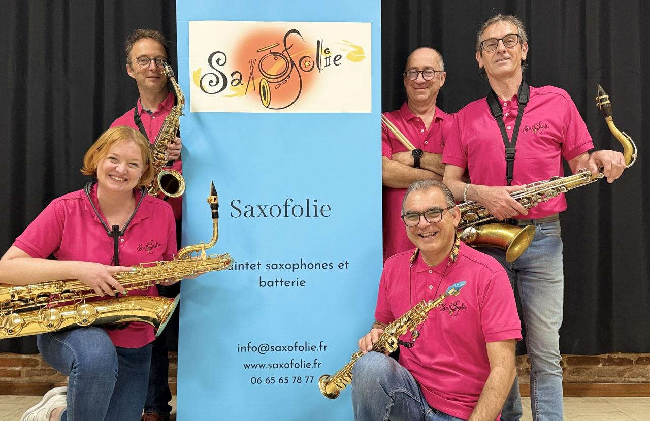 LET'S DANCE  AVEC LE QUINTET SAXOFOLIE