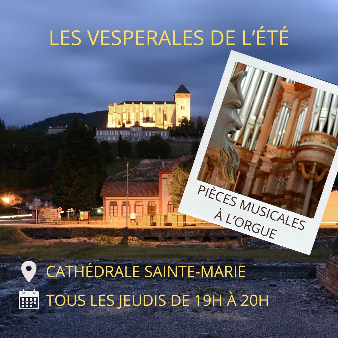 VESPÉRALES - L'HEURE DE L'ORGUE