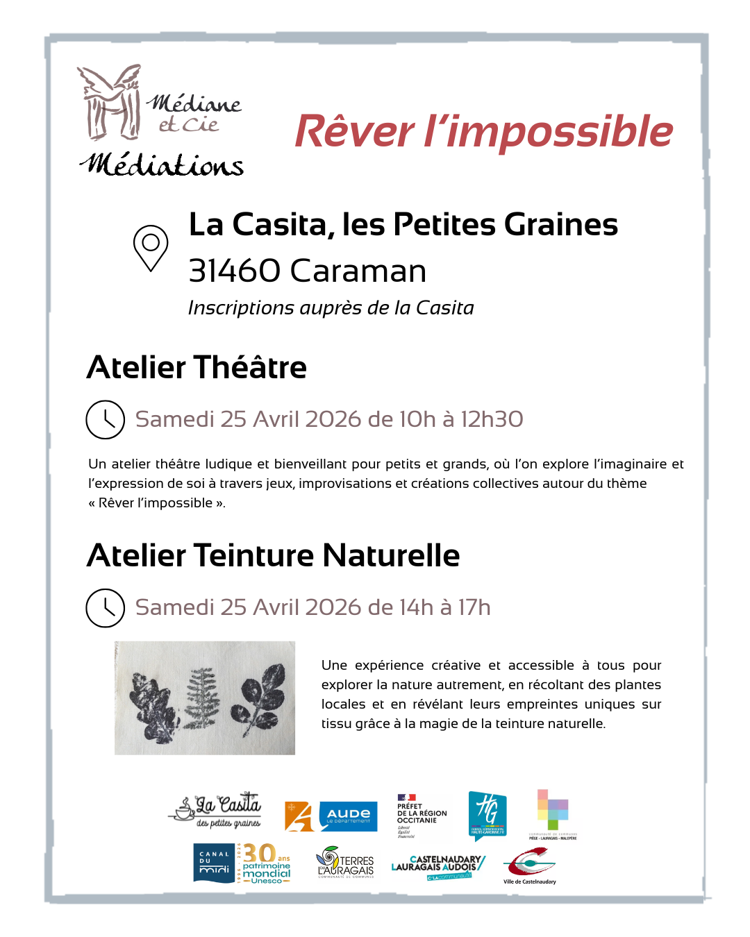 ATELIER TEINTURE NATURELLE — visuel événement