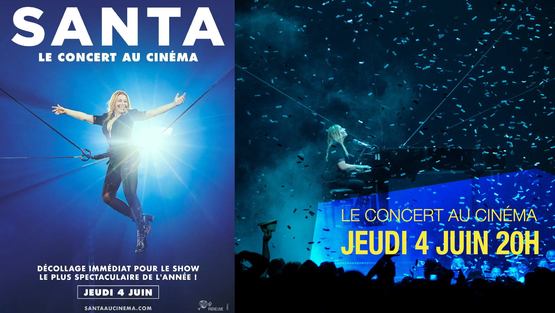 CINE CONCERT : SANTA – LE CONCERT AU CINÉMA — visuel événement