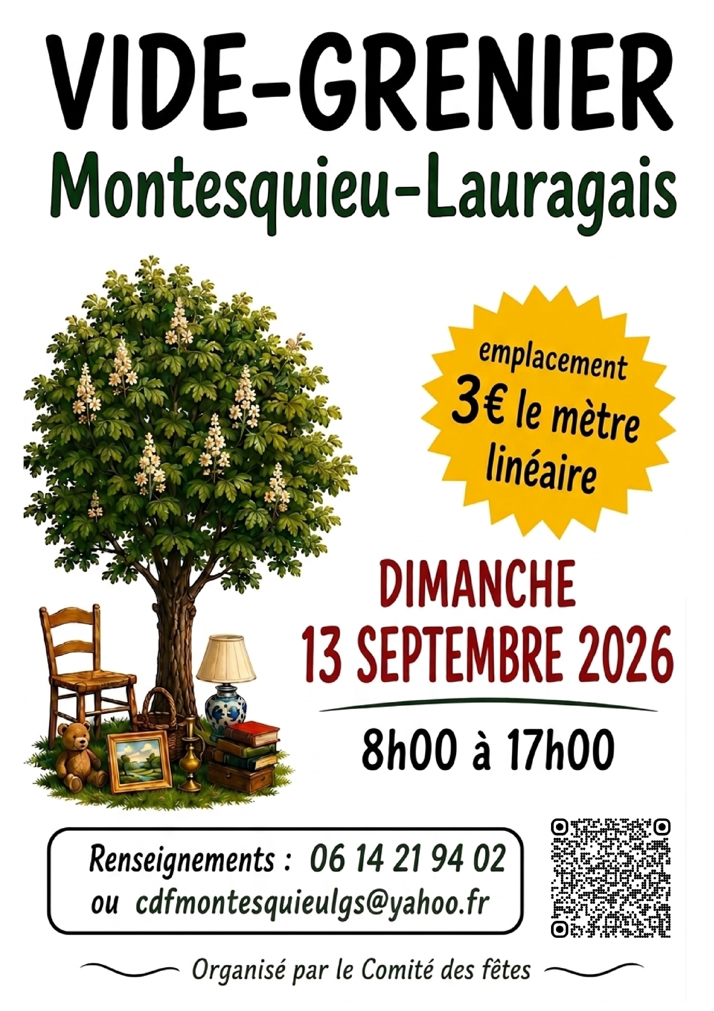 VIDE GRENIER MONTESQUIEU LAURAGAIS