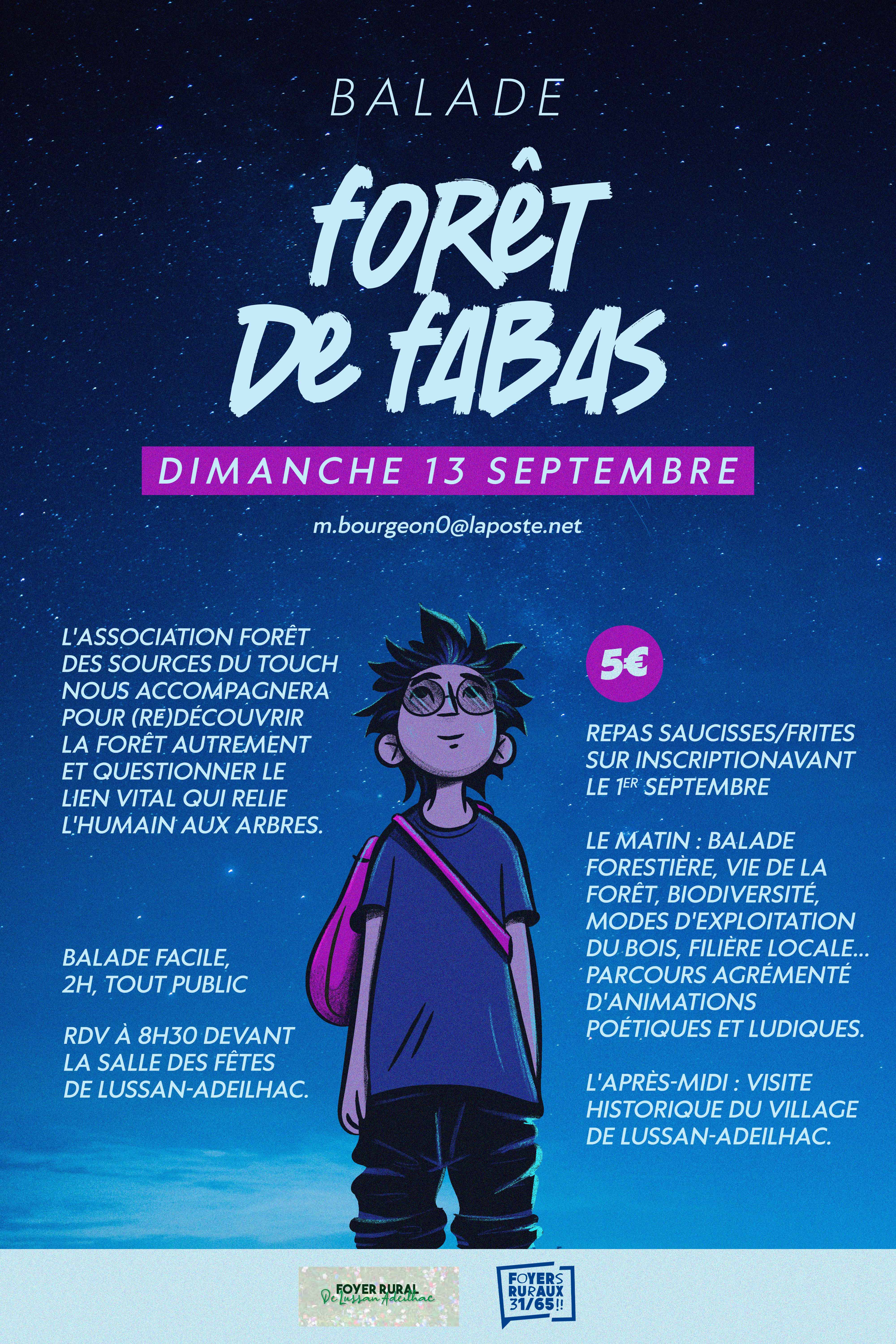 BALLADE EN FORÊT DE FABAS